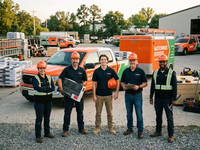 Natiowide Roofers - roof installation in Trenton near me